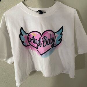White Angel Baby Kids T-Shirt